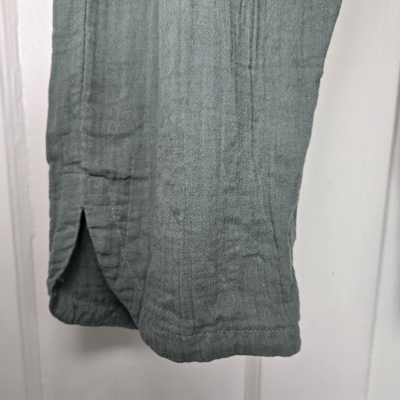 Pact Women's Organic Cotton Coastal Double Gauze Tapered Pull-On Pant Size L - Picture 8 of 13